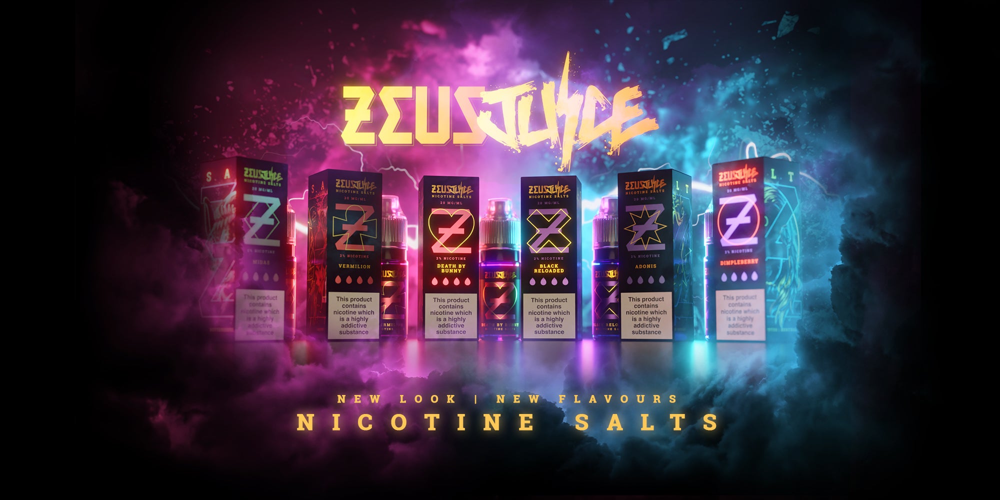 Zeus Juice Nic Salts 10ml - 20mg