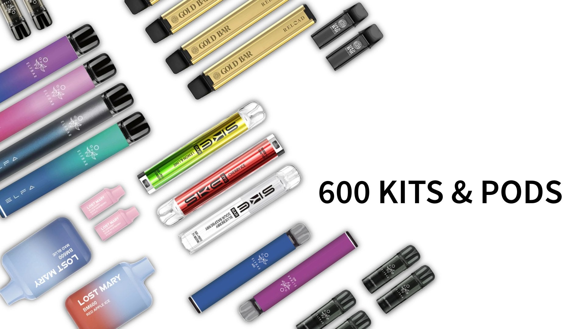 600 Puffs Devices and Pods