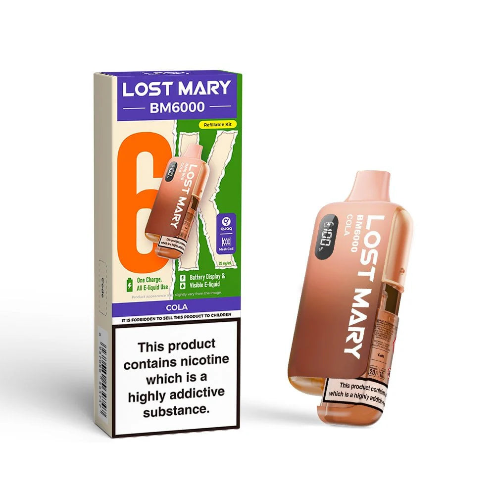 Lost Mary BM6000 Refillable Pod Kit (New)
