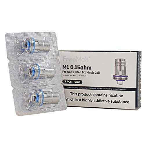 FreeMax 904L M1 Mesh Coil 0.15Ohm (Pack of 3)