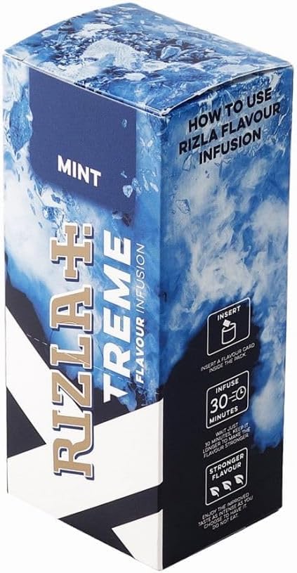 Rizla Flavour Infusion TREME Mint - Pack of 25 Cards