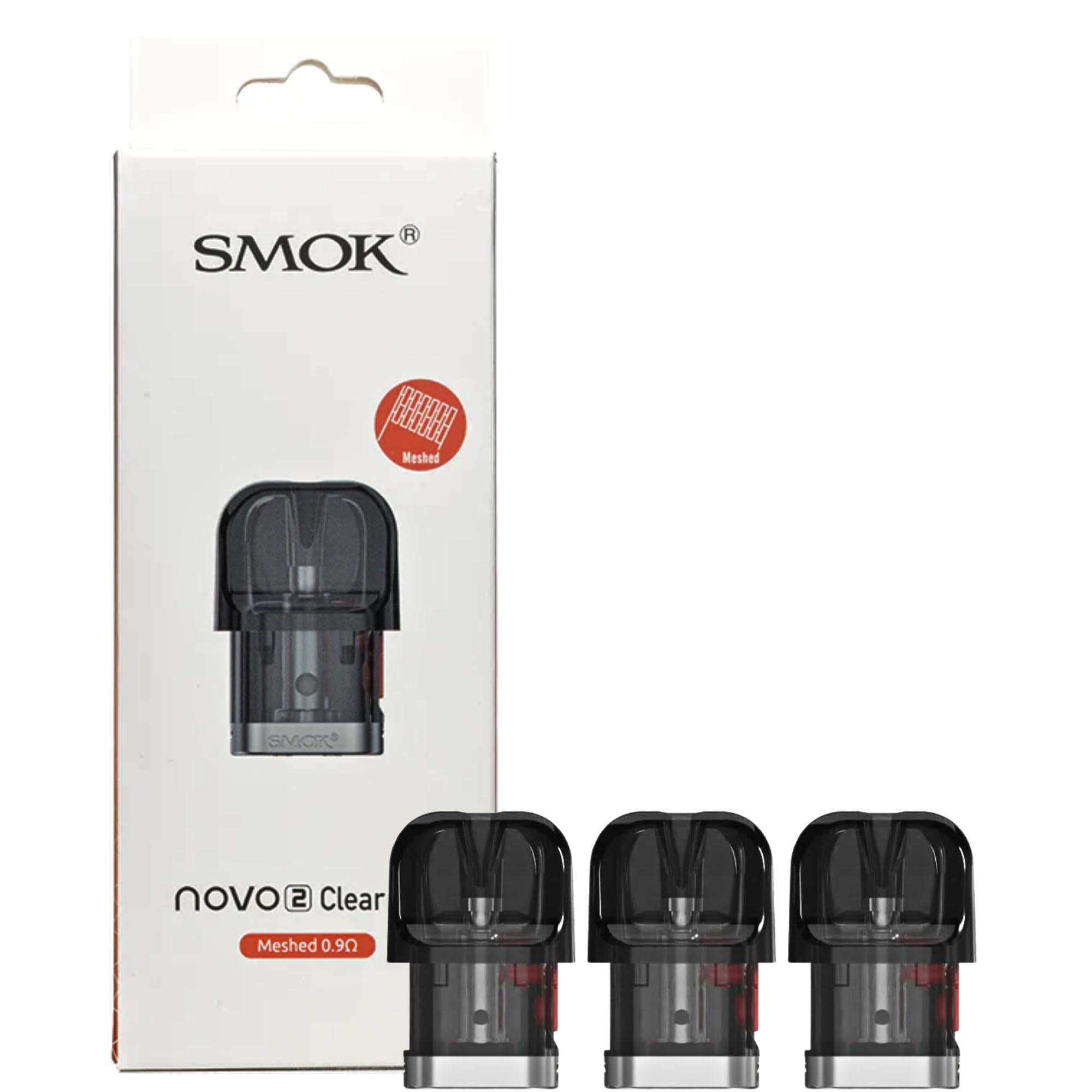 SMOK Novo 2 Clear Pod Meshed 0.9 Ohm