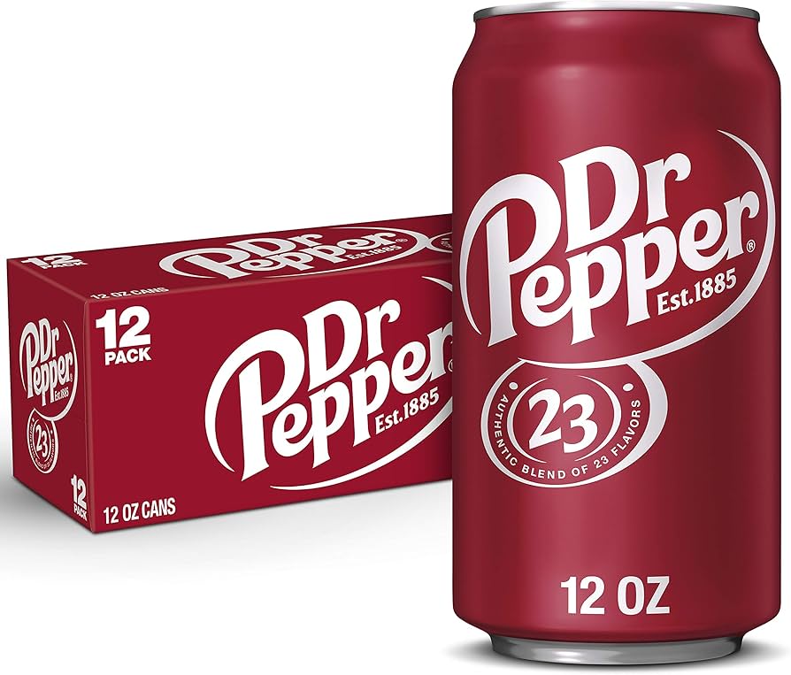 Dr Pepper 355ml Cans (12 Pcs)