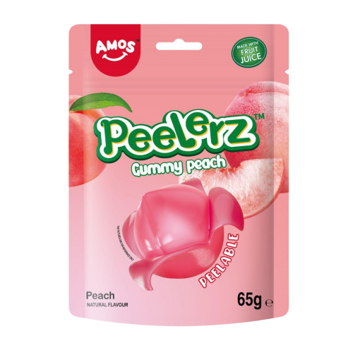 Amos Peelerz Gummy  (1 x 12 Packs) 65g