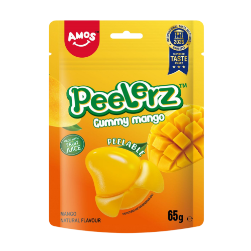 Amos Peelerz Gummy  (1 x 12 Packs) 65g