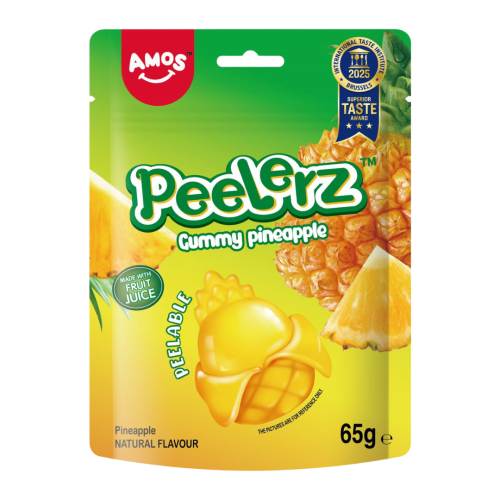 Amos Peelerz Gummy  (1 x 12 Packs) 65g