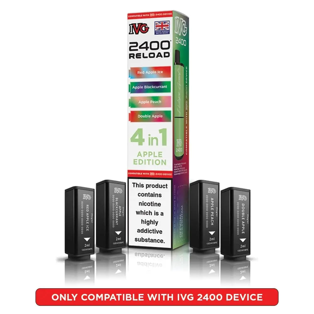 IVG 2400 Reload 4 in 1 Prefilled Pods