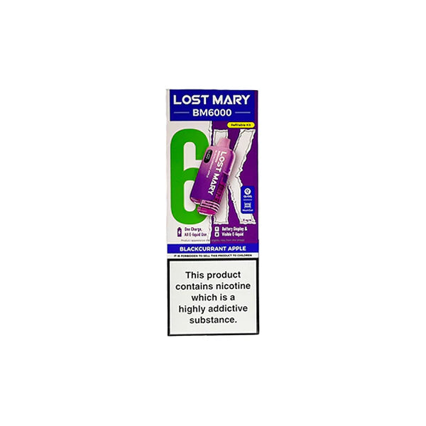 Lost Mary BM6000 Refillable Pod Kit (New)