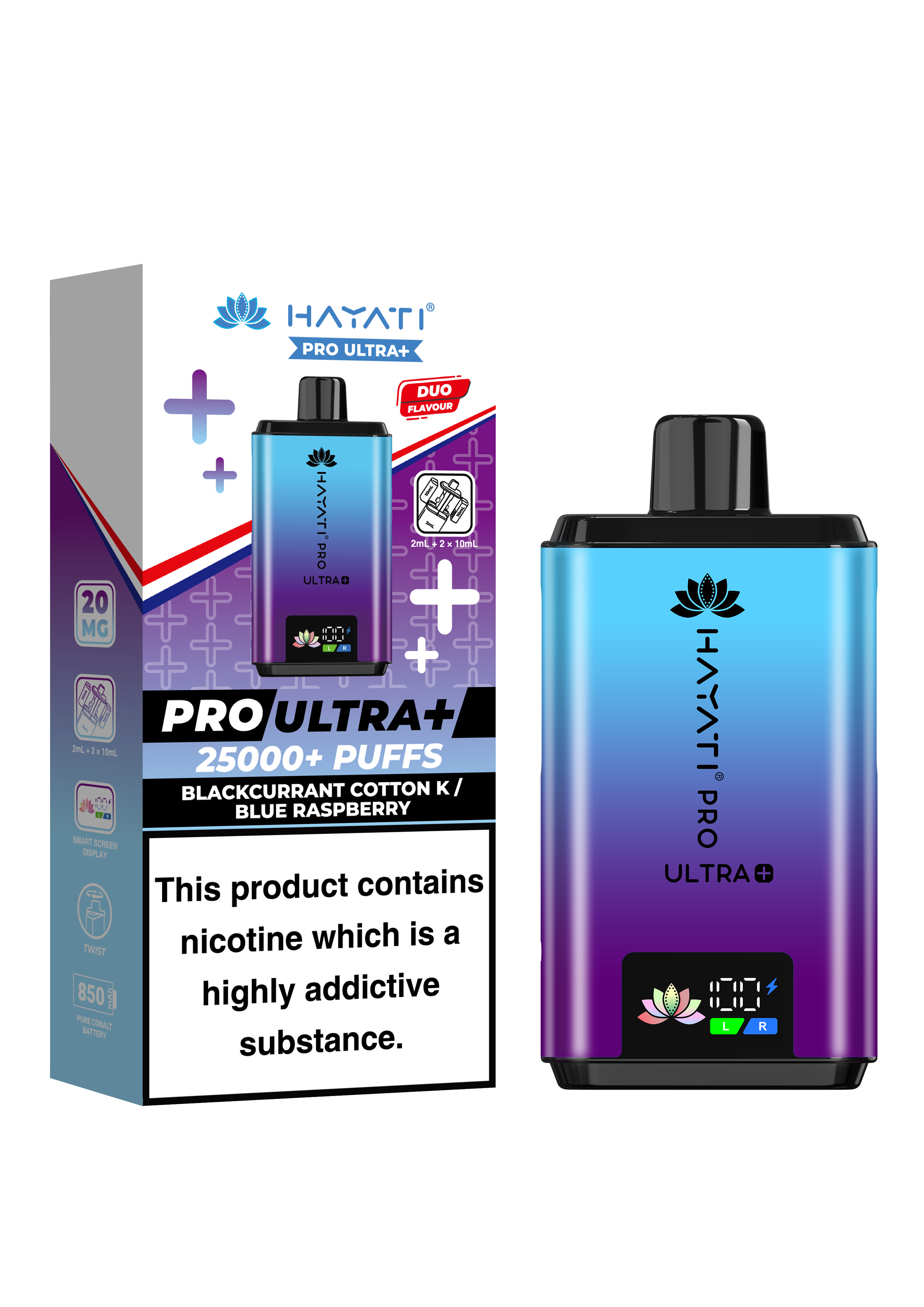 Hayati Pro Ultra + 25K Prefilled Kit