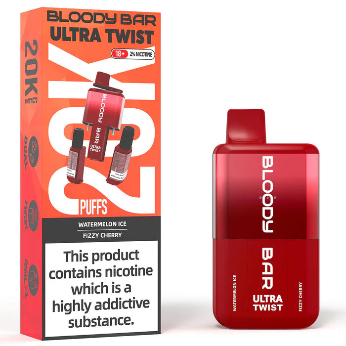 Bloody Bar Ultra Twist 20K Disposable Vape