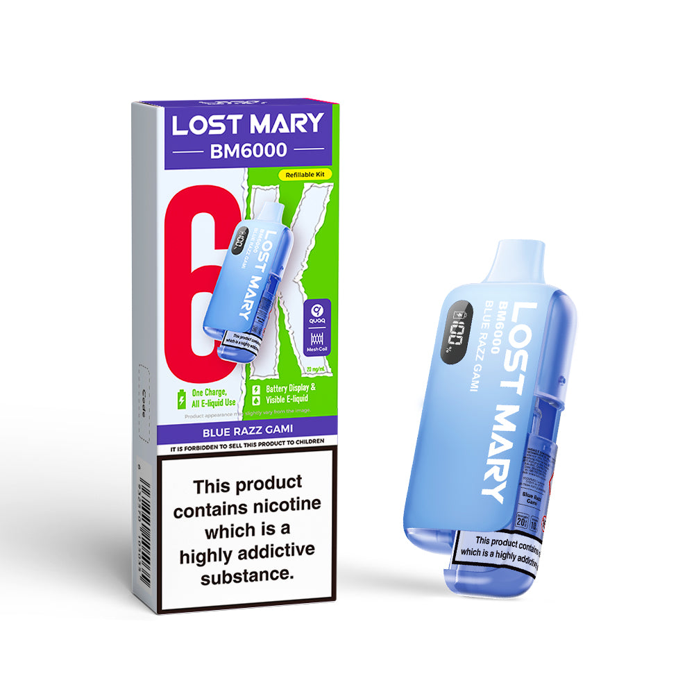 Lost Mary BM6000 Refillable Pod Kit (New)