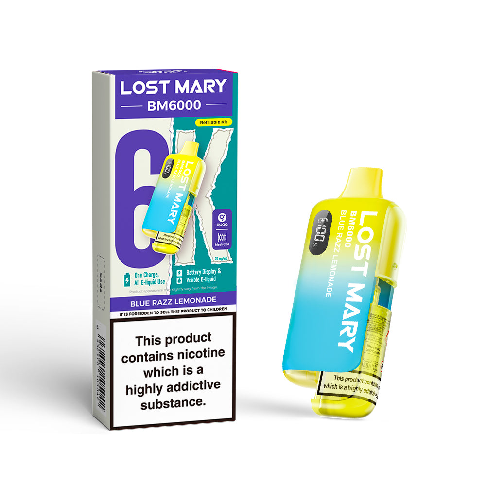 Lost Mary BM6000 Refillable Pod Kit (New)
