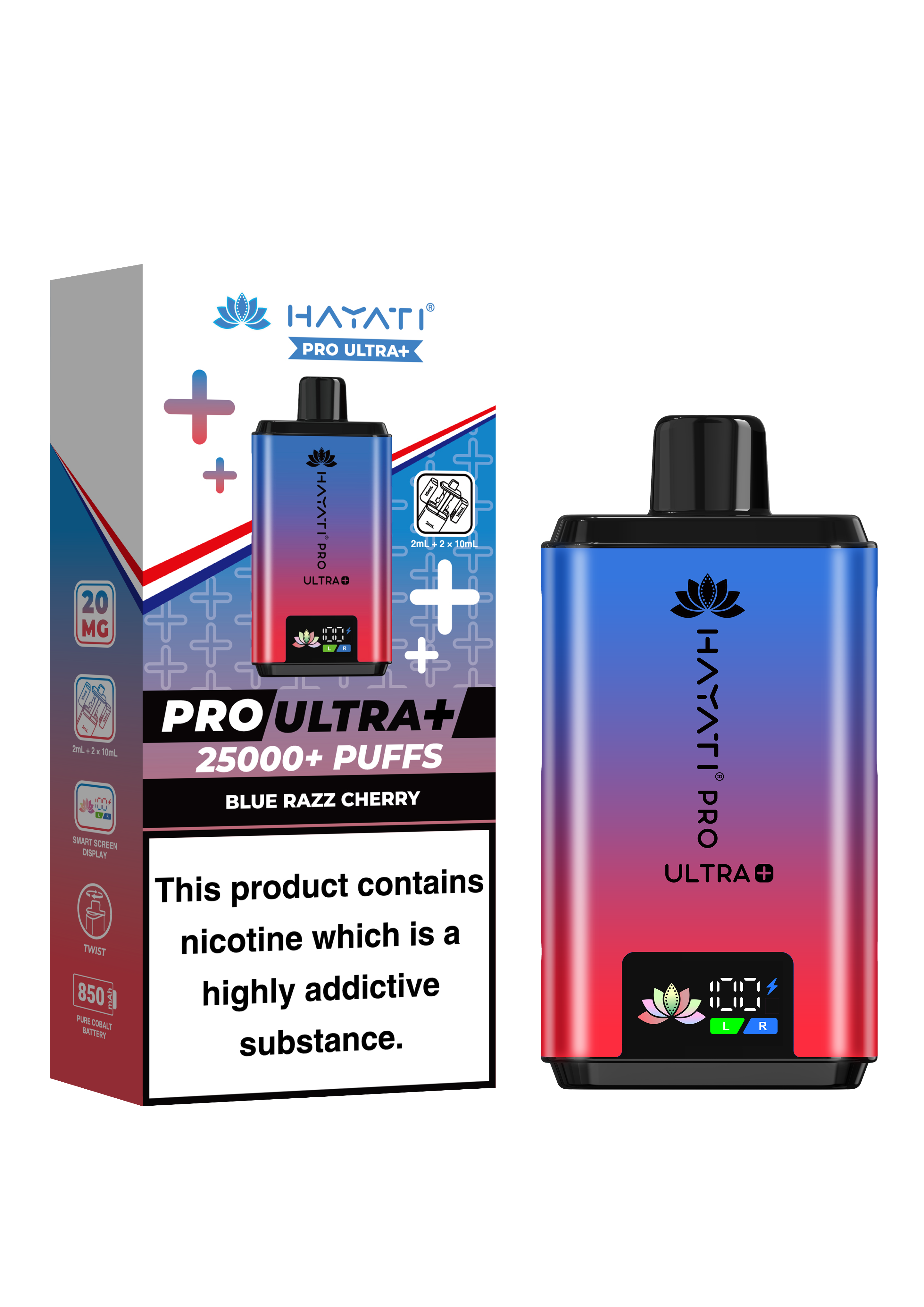 Hayati Pro Ultra + 25K Prefilled Kit