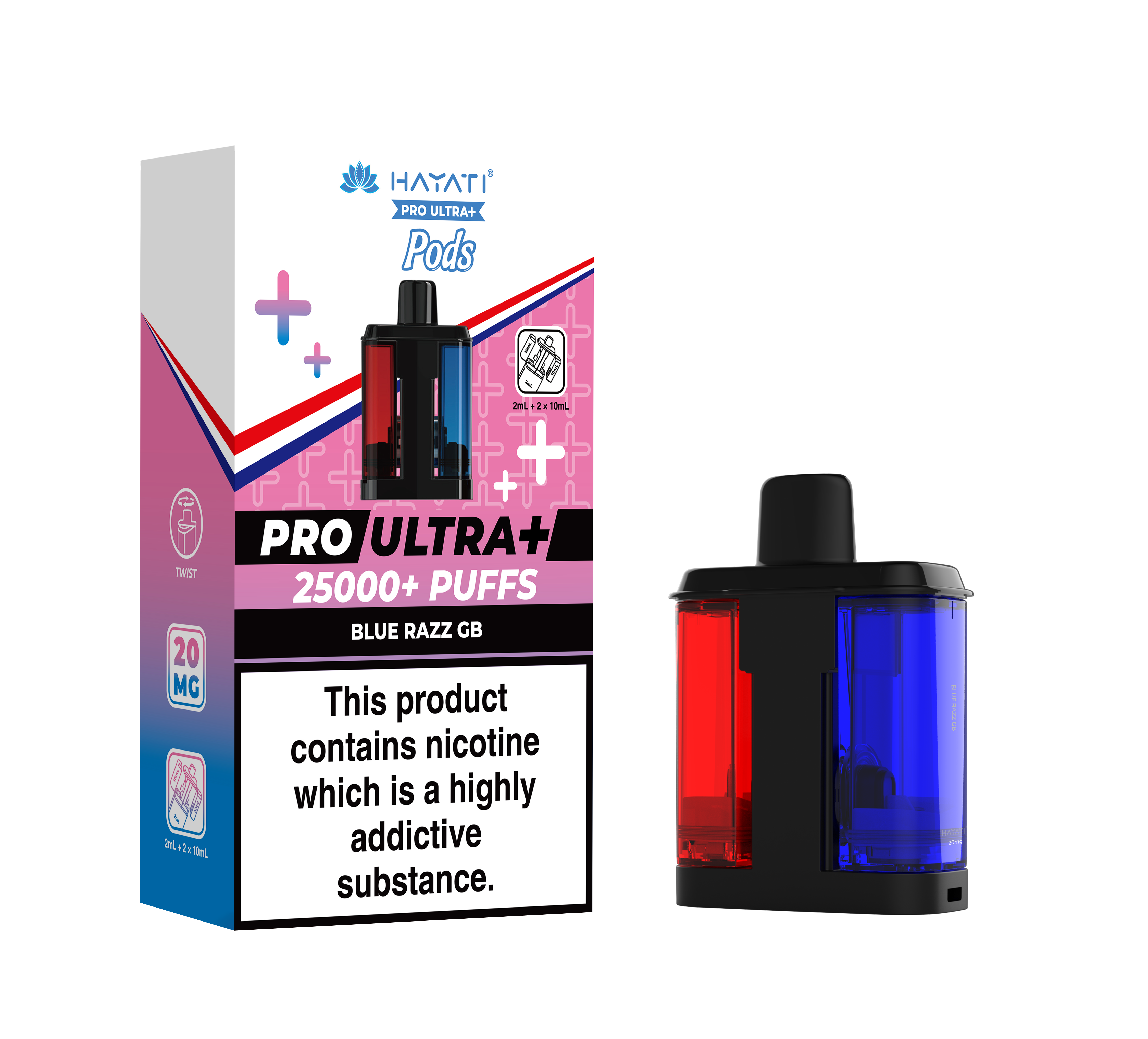 Hayati Pro Ultra + 25K Pods