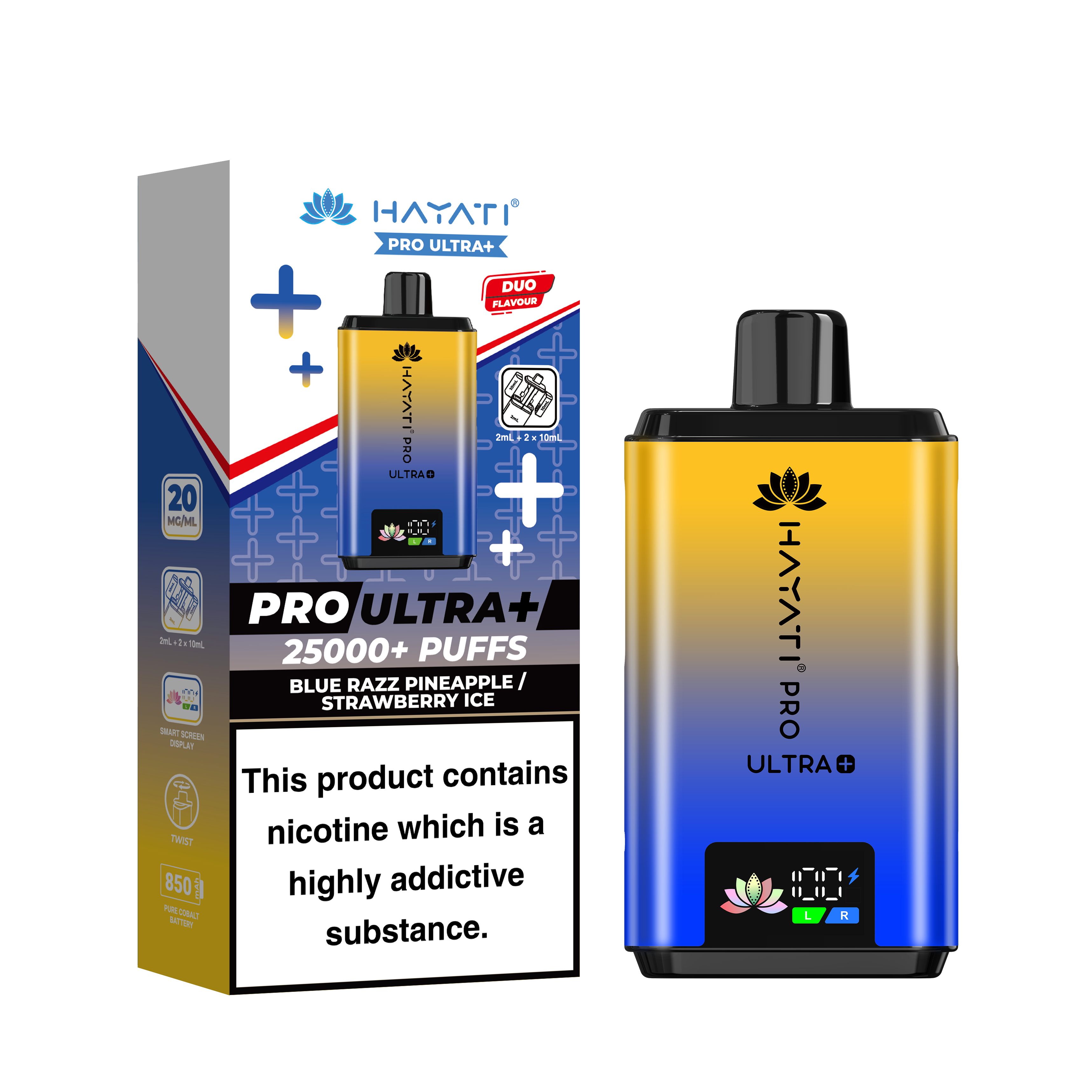 Hayati Pro Ultra + 25K Prefilled Kit