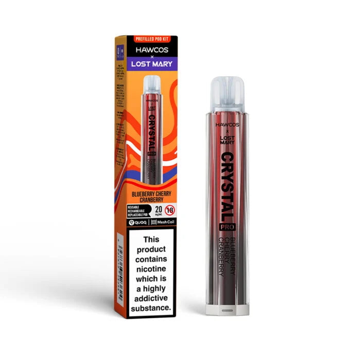 Hawcos x Lost Mary Crystal Pro Prefilled Pod Kit