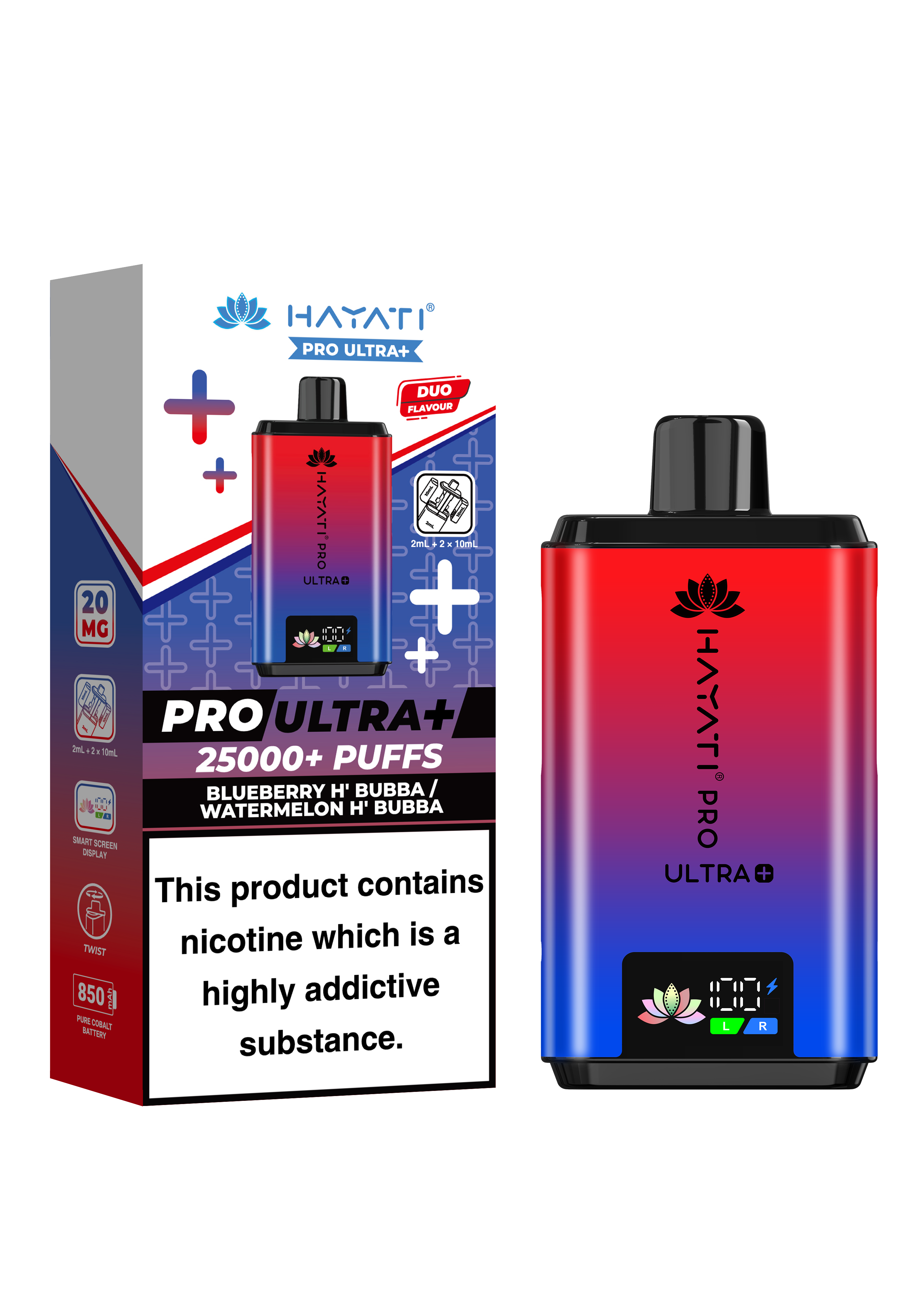 Hayati Pro Ultra + 25K Prefilled Kit