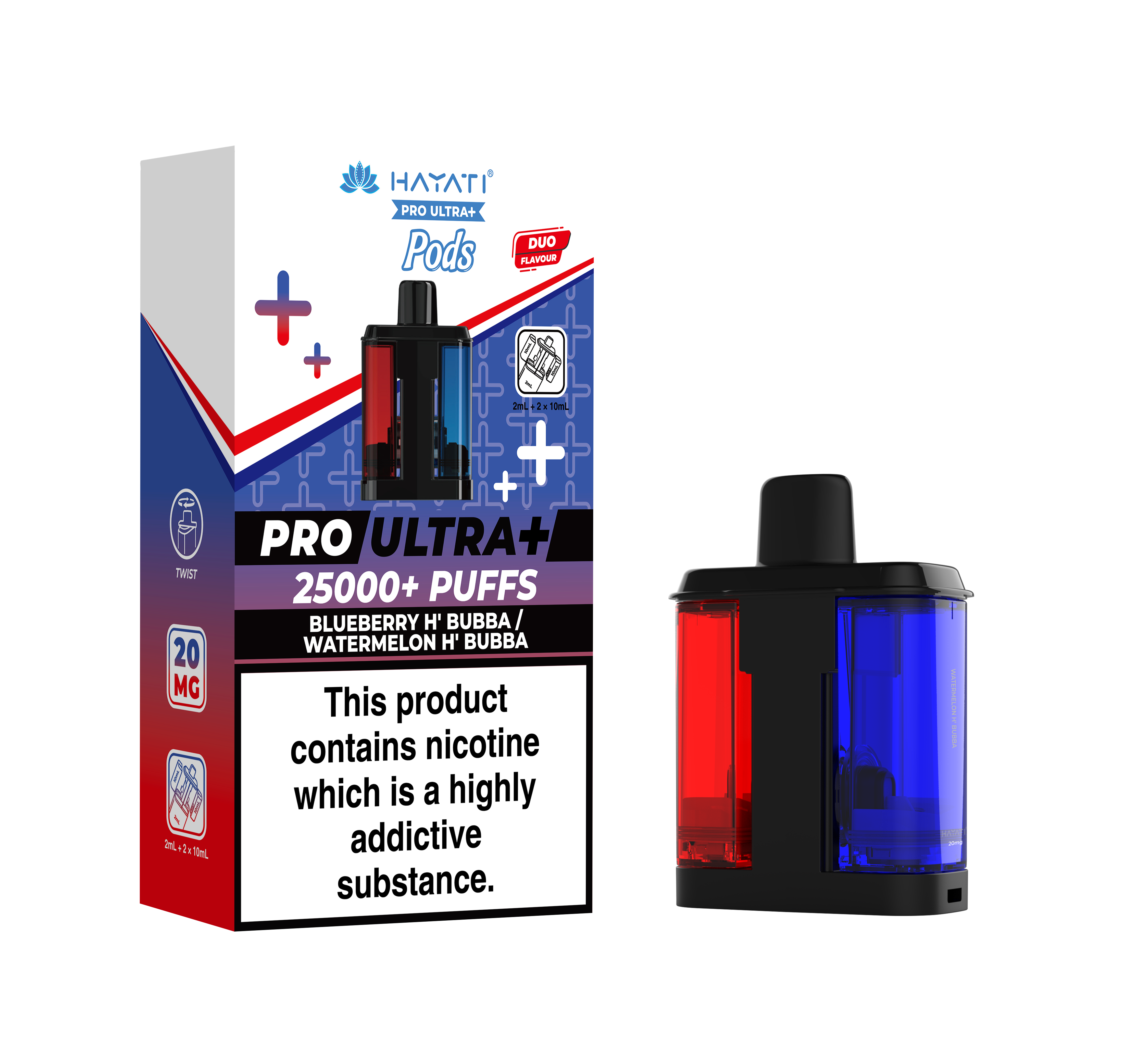 Hayati Pro Ultra + 25K Pods