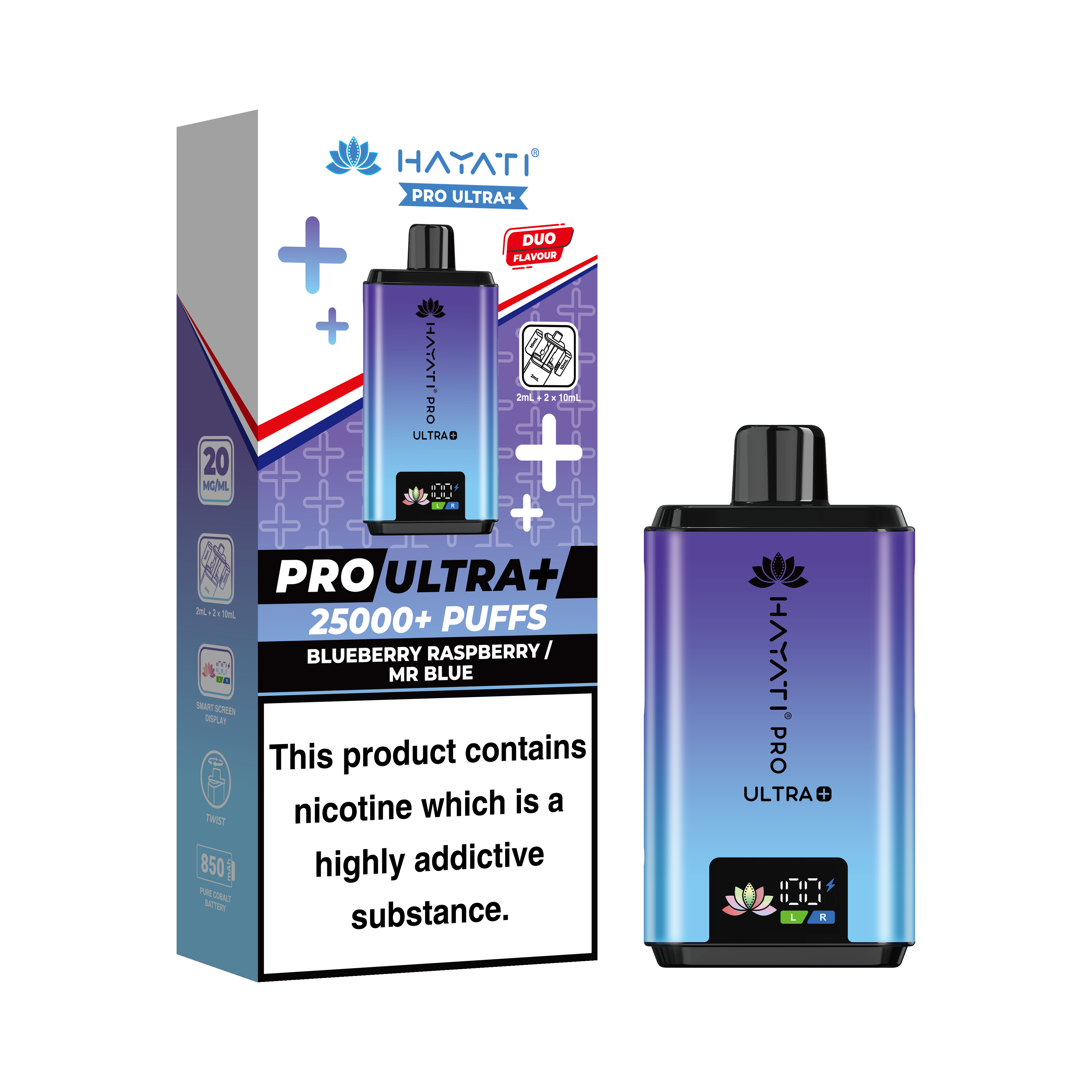 Hayati Pro Ultra + 25K Prefilled Kit