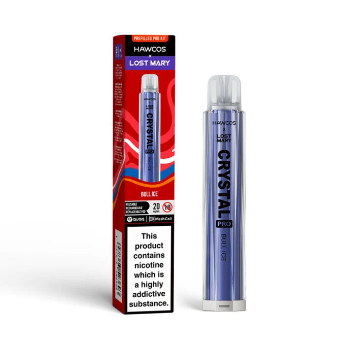 Hawcos x Lost Mary Crystal Pro Prefilled Pod Kit