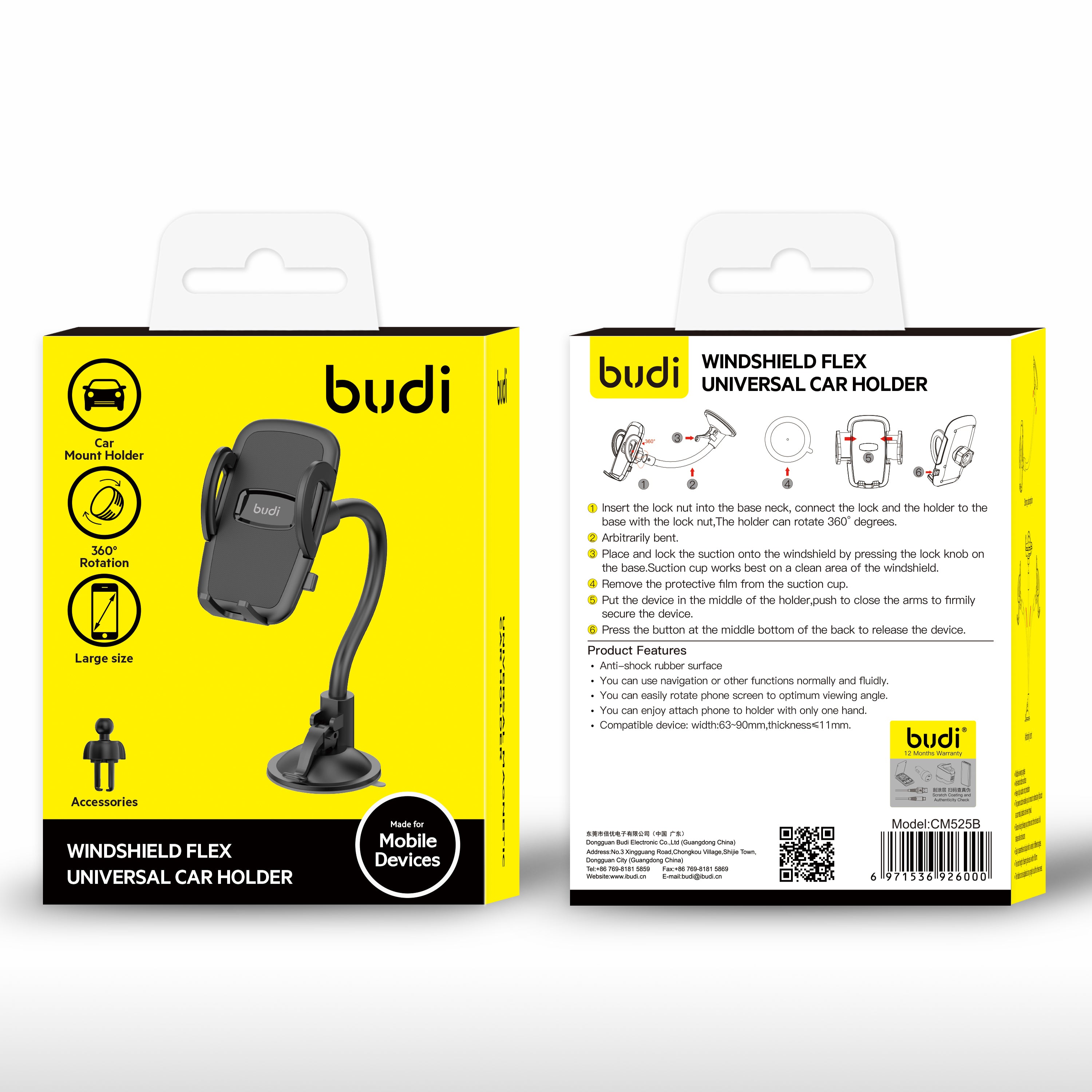 Budi Mangetic Universal Car Mount