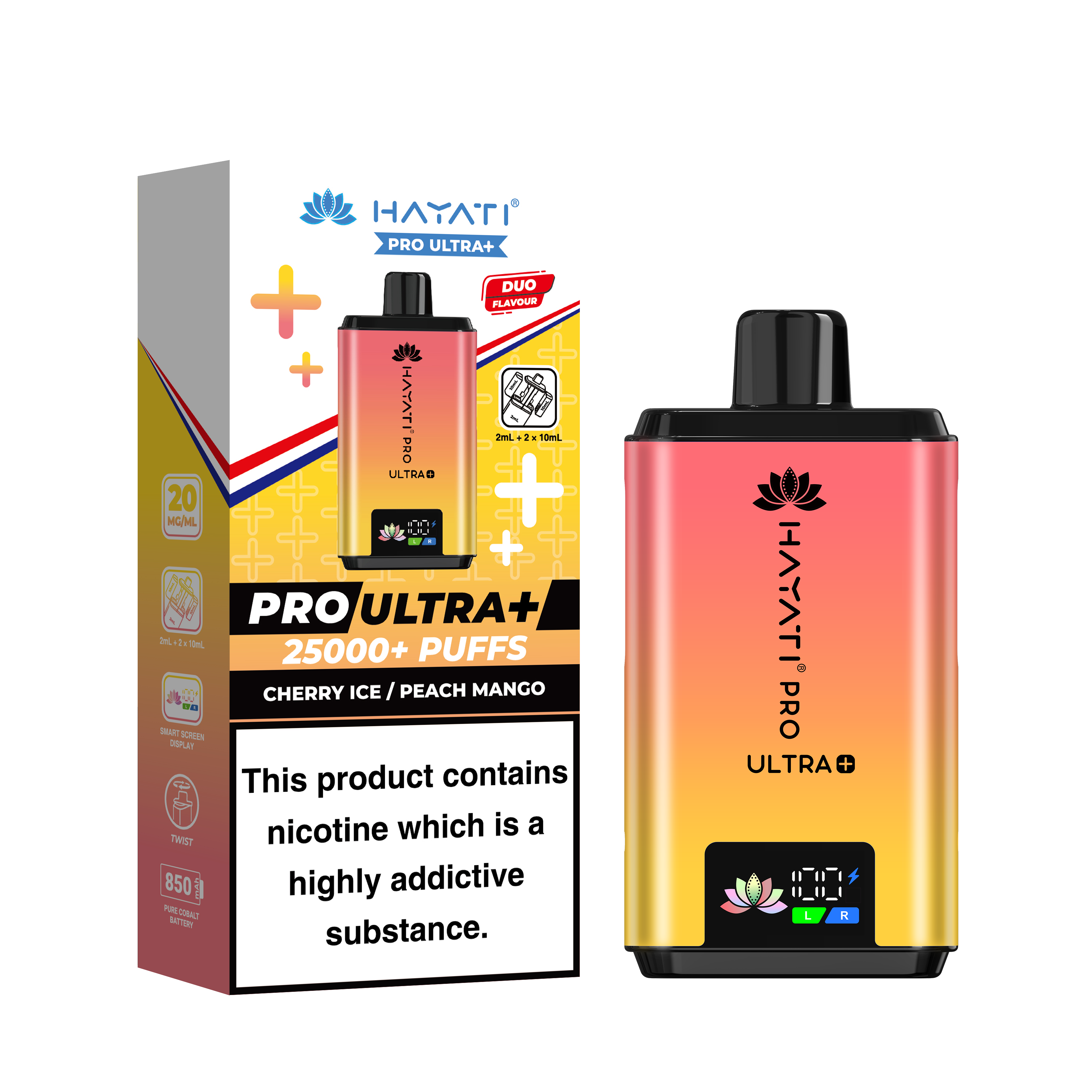 Hayati Pro Ultra + 25K Prefilled Kit