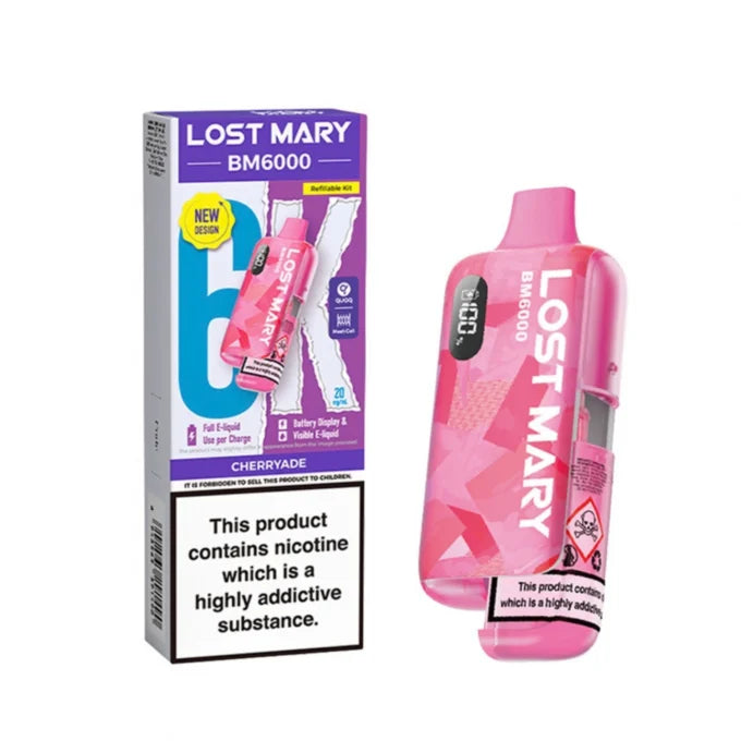 Lost Mary BM6000 Refillable Pod Kit (New)