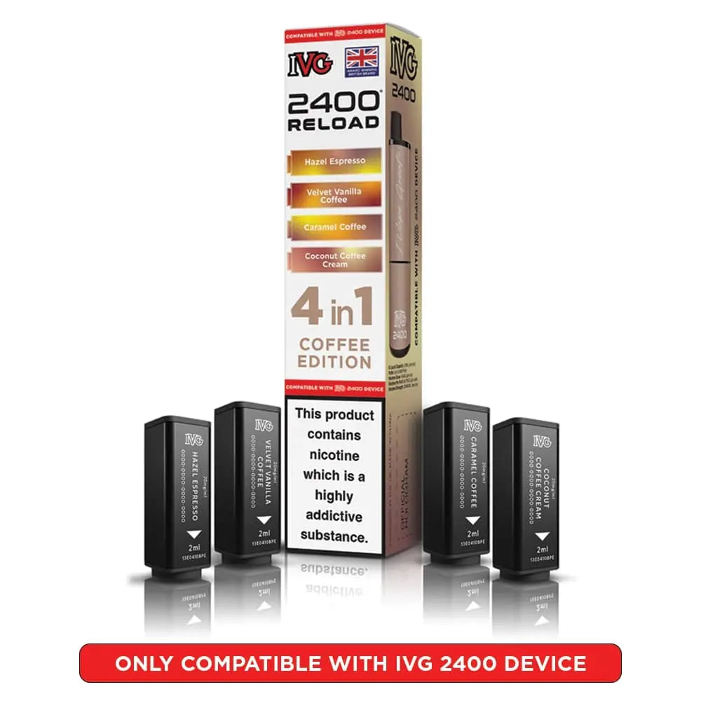 IVG 2400 Reload 4 in 1 Prefilled Pods