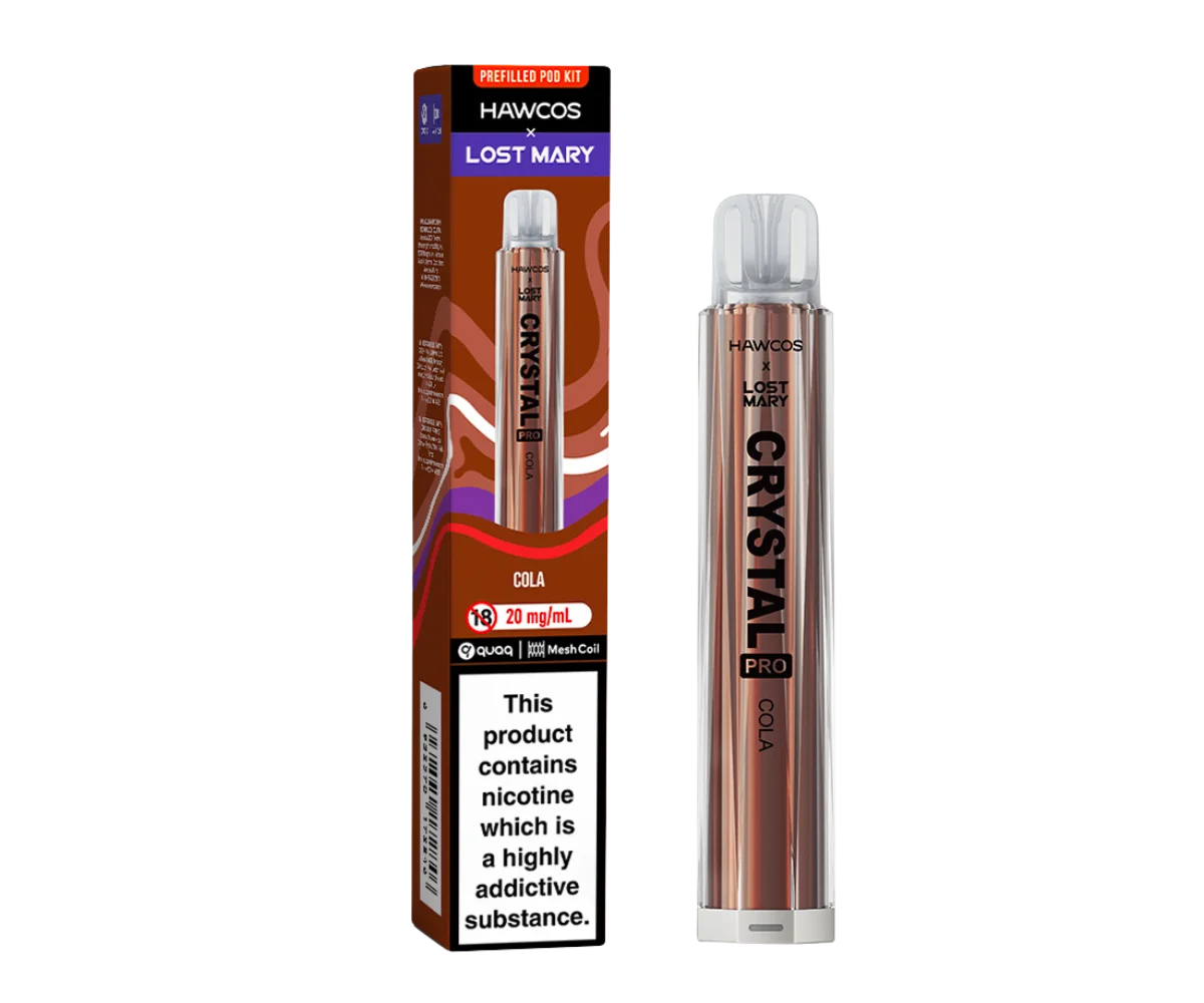Hawcos x Lost Mary Crystal Pro Prefilled Pod Kit