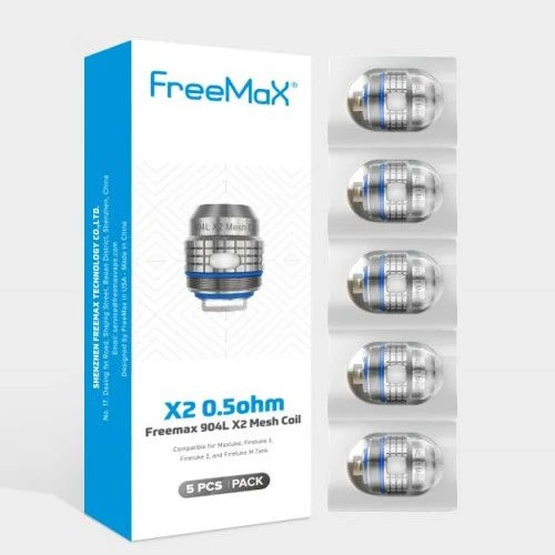 FreeMax 904L X2 Mesh Coil 0.5Ohm (Pack of 3)