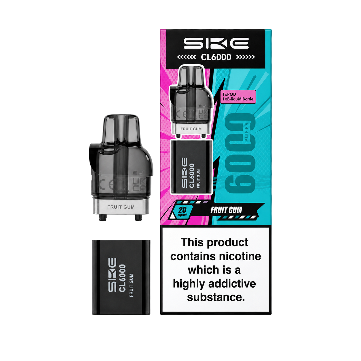 SKE Crystal CL6000 Pods