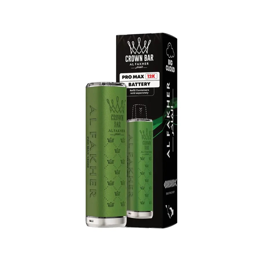 Al fakher Crown Bar Pro Max 12K Battery Case