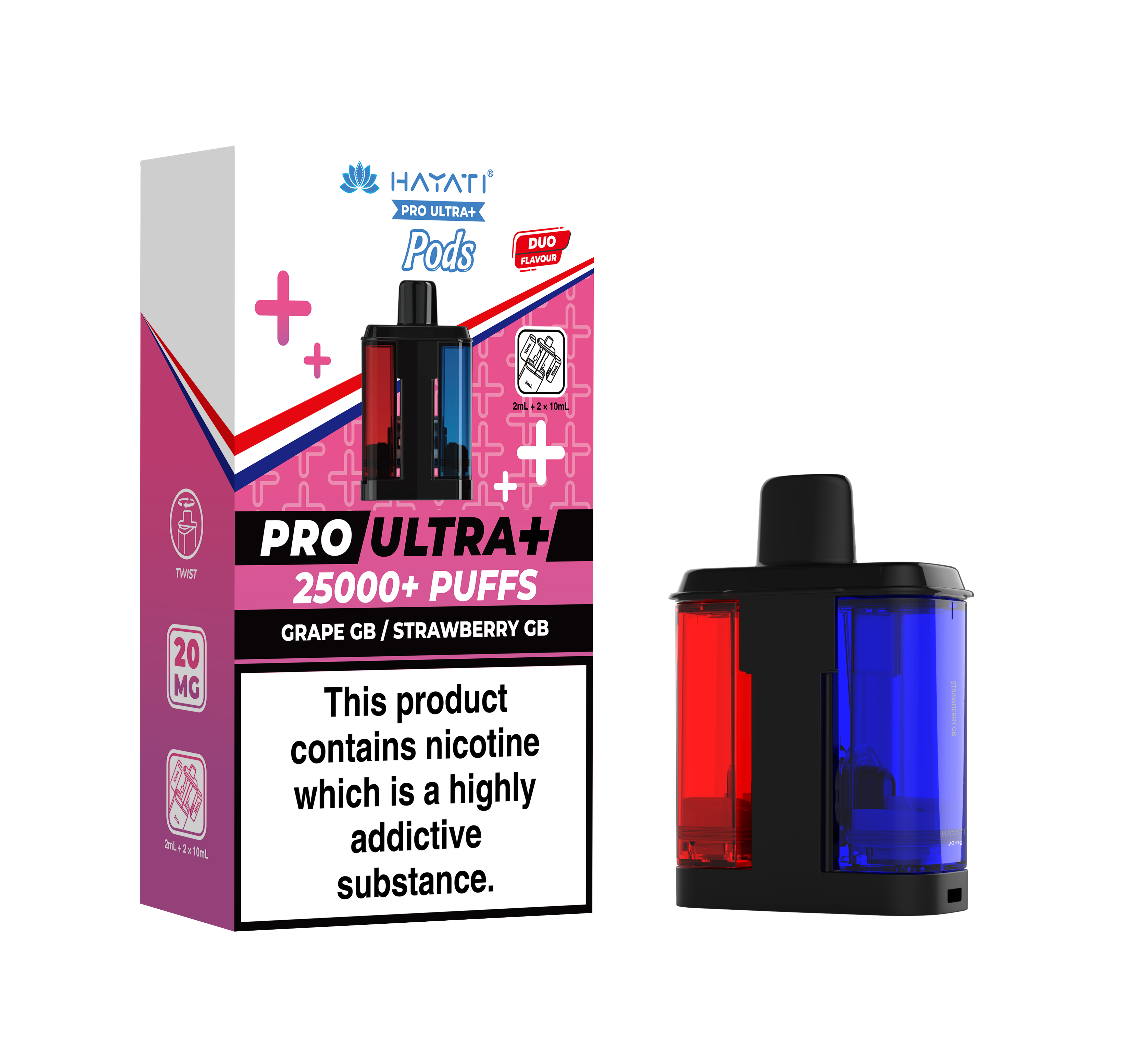 Hayati Pro Ultra + 25K Pods