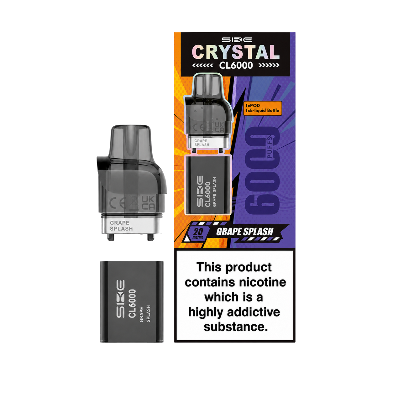 SKE Crystal CL6000 Pods