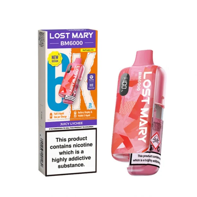 Lost Mary BM6000 Refillable Pod Kit (New)