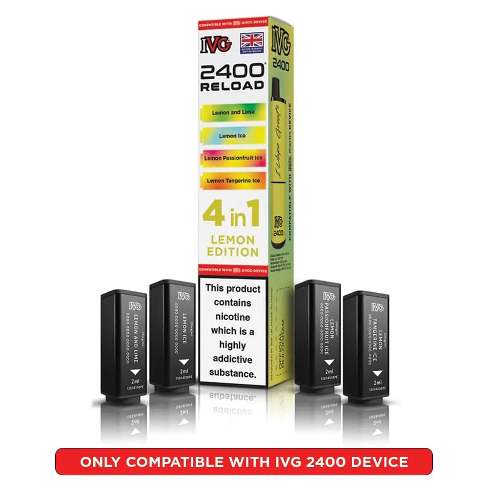 IVG 2400 Reload 4 in 1 Prefilled Pods