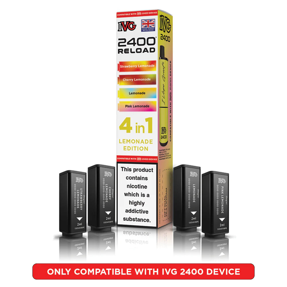 IVG 2400 Reload 4 in 1 Prefilled Pods