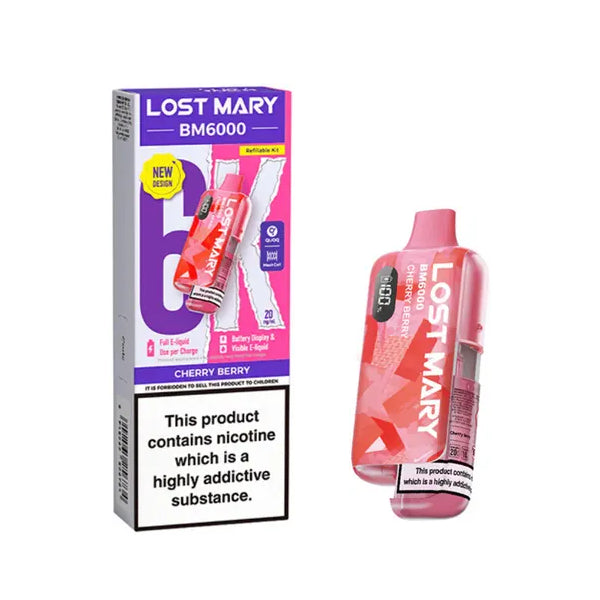 Lost Mary BM6000 Refillable Pod Kit (New)