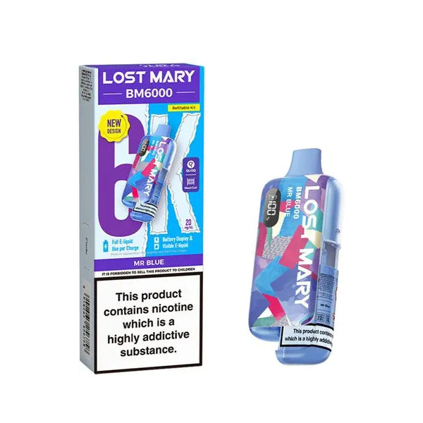 Lost Mary BM6000 Refillable Pod Kit (New)