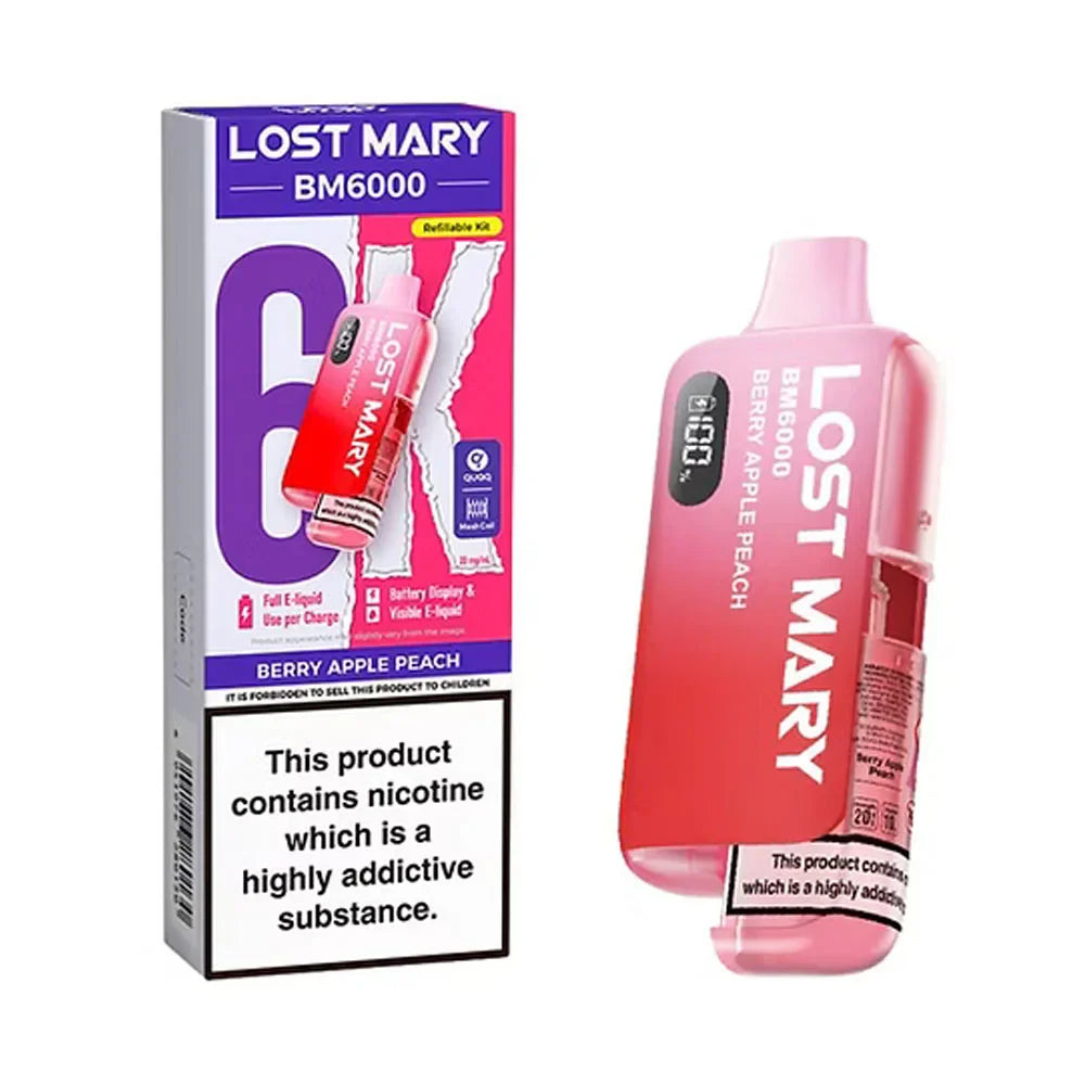 Lost Mary BM6000 Refillable Pod Kit (New)