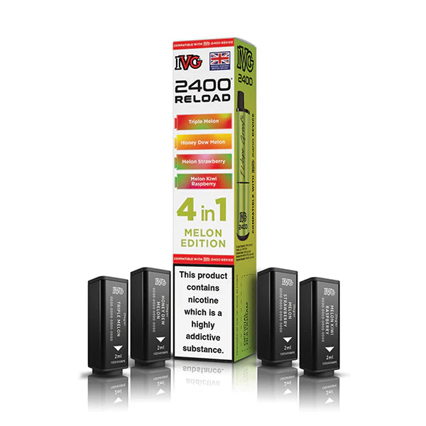 IVG 2400 Reload 4 in 1 Prefilled Pods