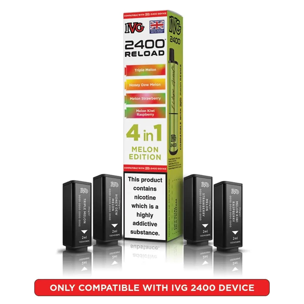 IVG 2400 Reload 4 in 1 Prefilled Pods