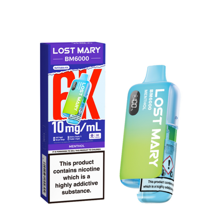 Lost Mary BM6000 Refillable Pod Kit 10mg
