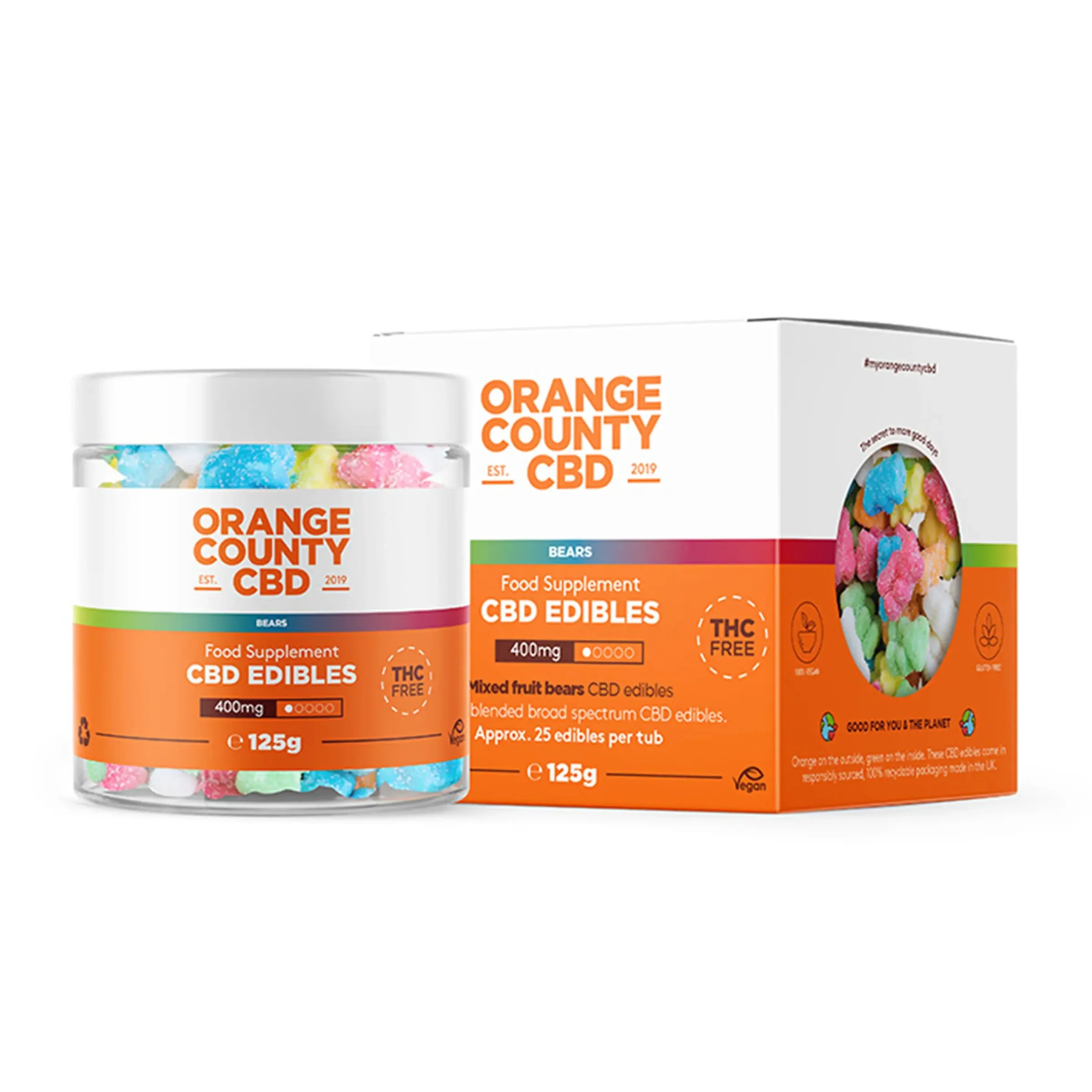 Orange County CBD - Small Tub (400mg)