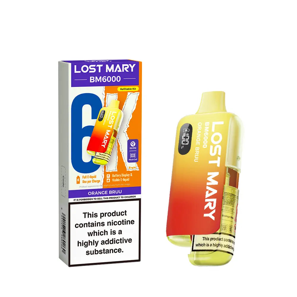 Lost Mary BM6000 Refillable Pod Kit (New)