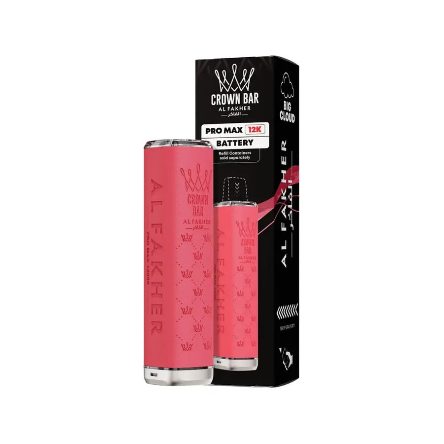 Al fakher Crown Bar Pro Max 12K Battery Case