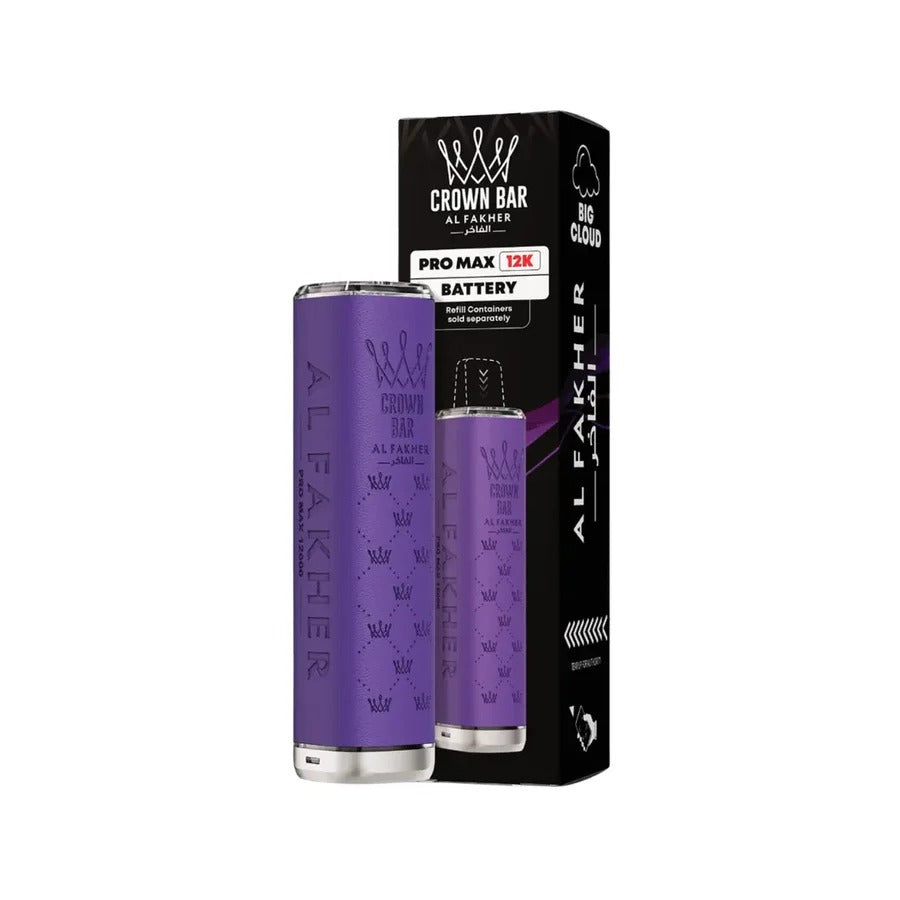 Al fakher Crown Bar Pro Max 12K Battery Case