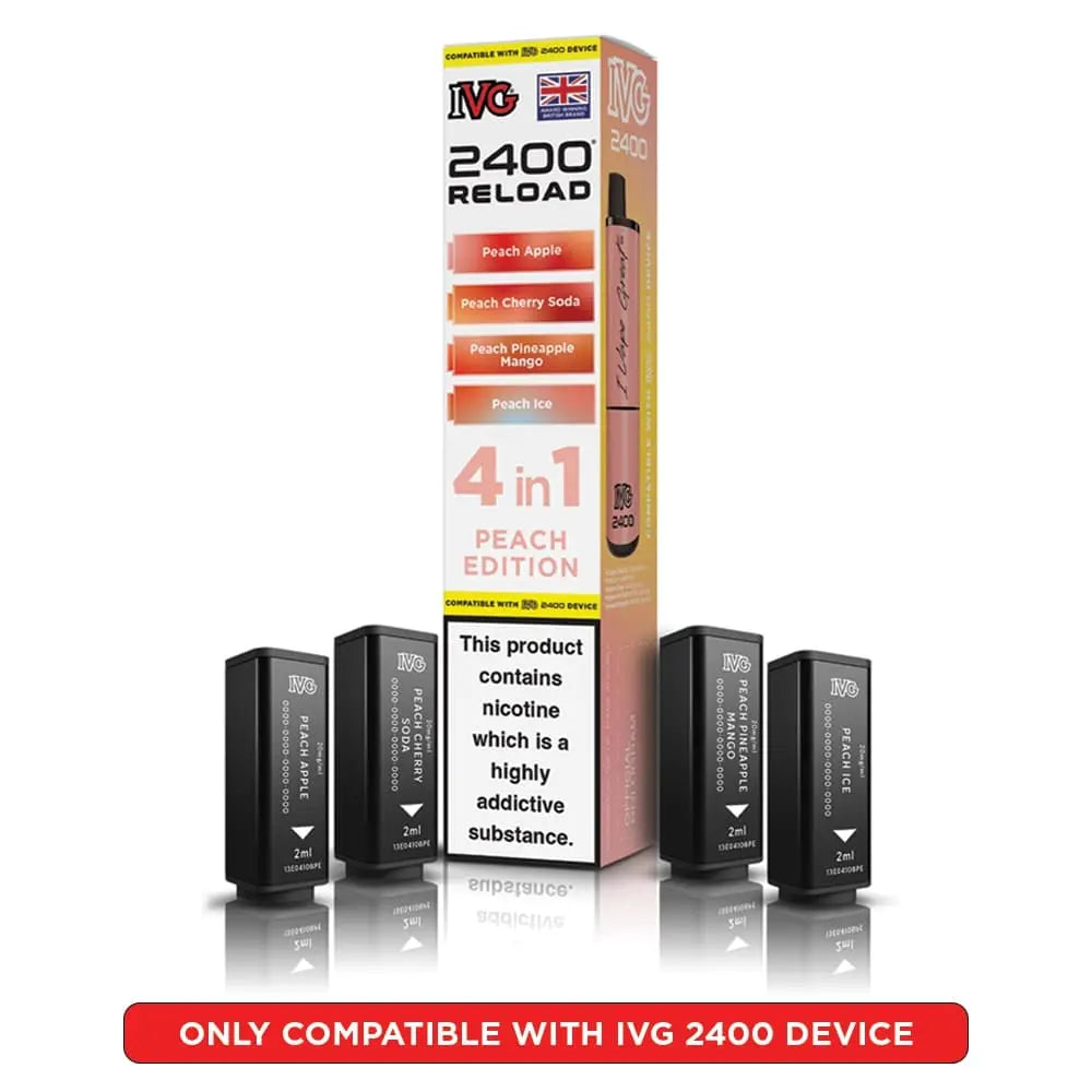 IVG 2400 Reload 4 in 1 Prefilled Pods