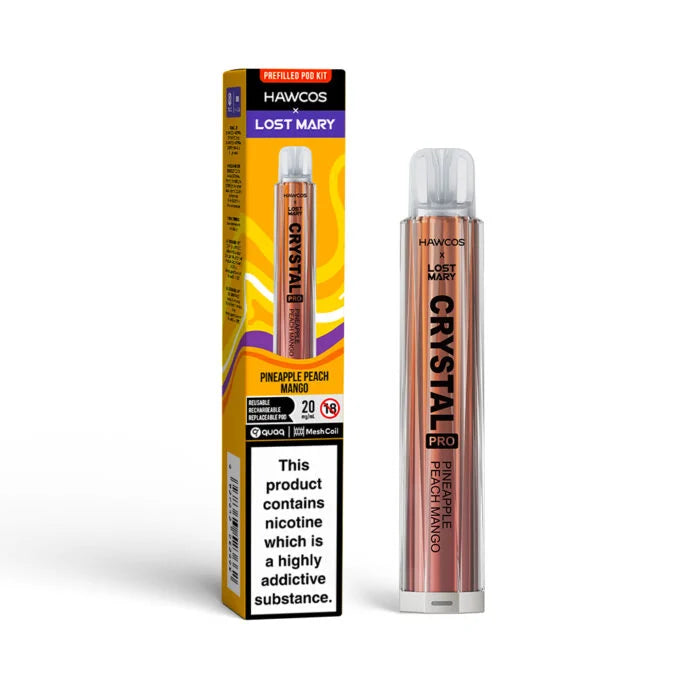 Hawcos x Lost Mary Crystal Pro Prefilled Pod Kit