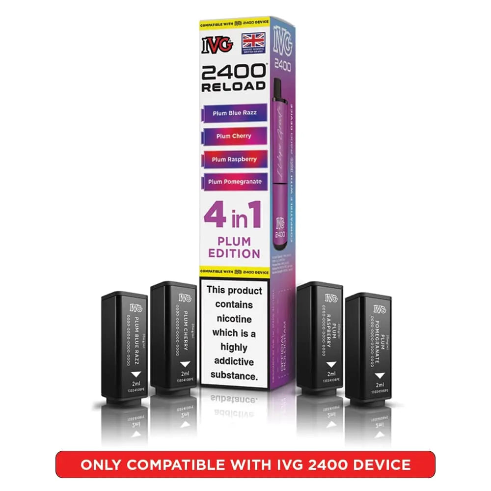 IVG 2400 Reload 4 in 1 Prefilled Pods